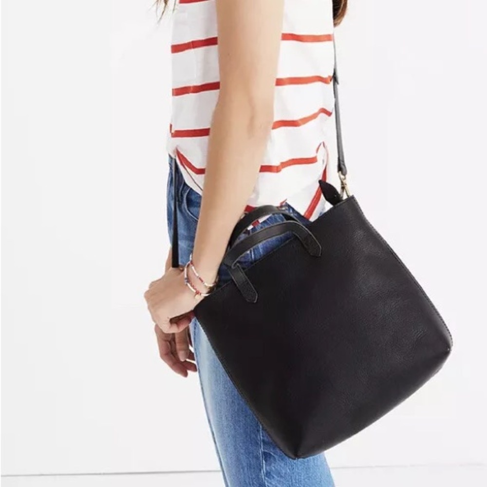 Madewell Zip-Top Transport Crossbody, Deep Navy
